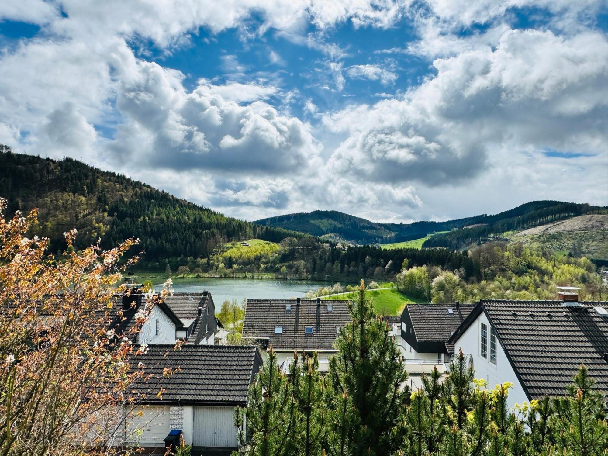 Brandneues Apartment, Top-Lage, See & Berge, Sauna Winterberg Kültér fotó